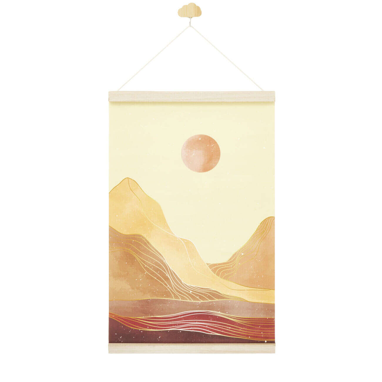 Tableau décoratif toile à suspendre 40x60cm (3 modèles)