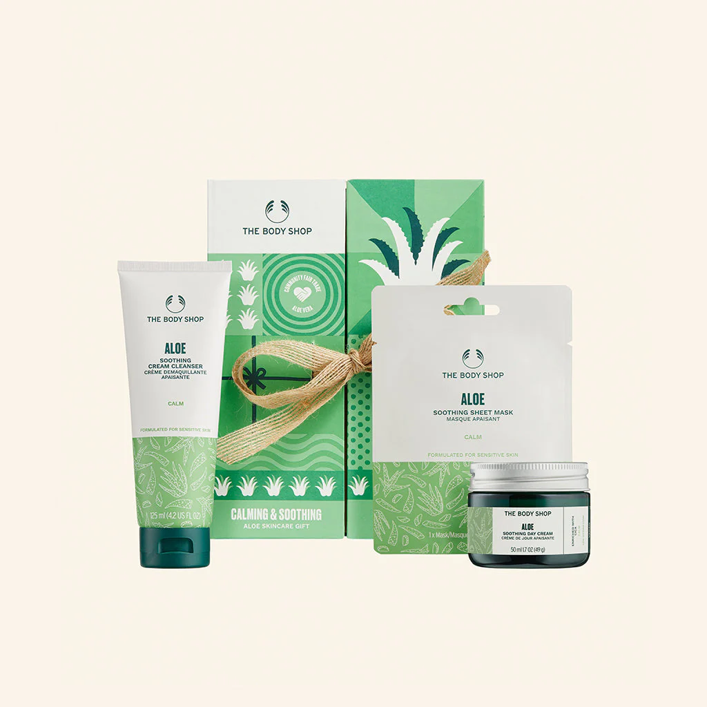 Calming & Soothing Aloe Skincare Gift