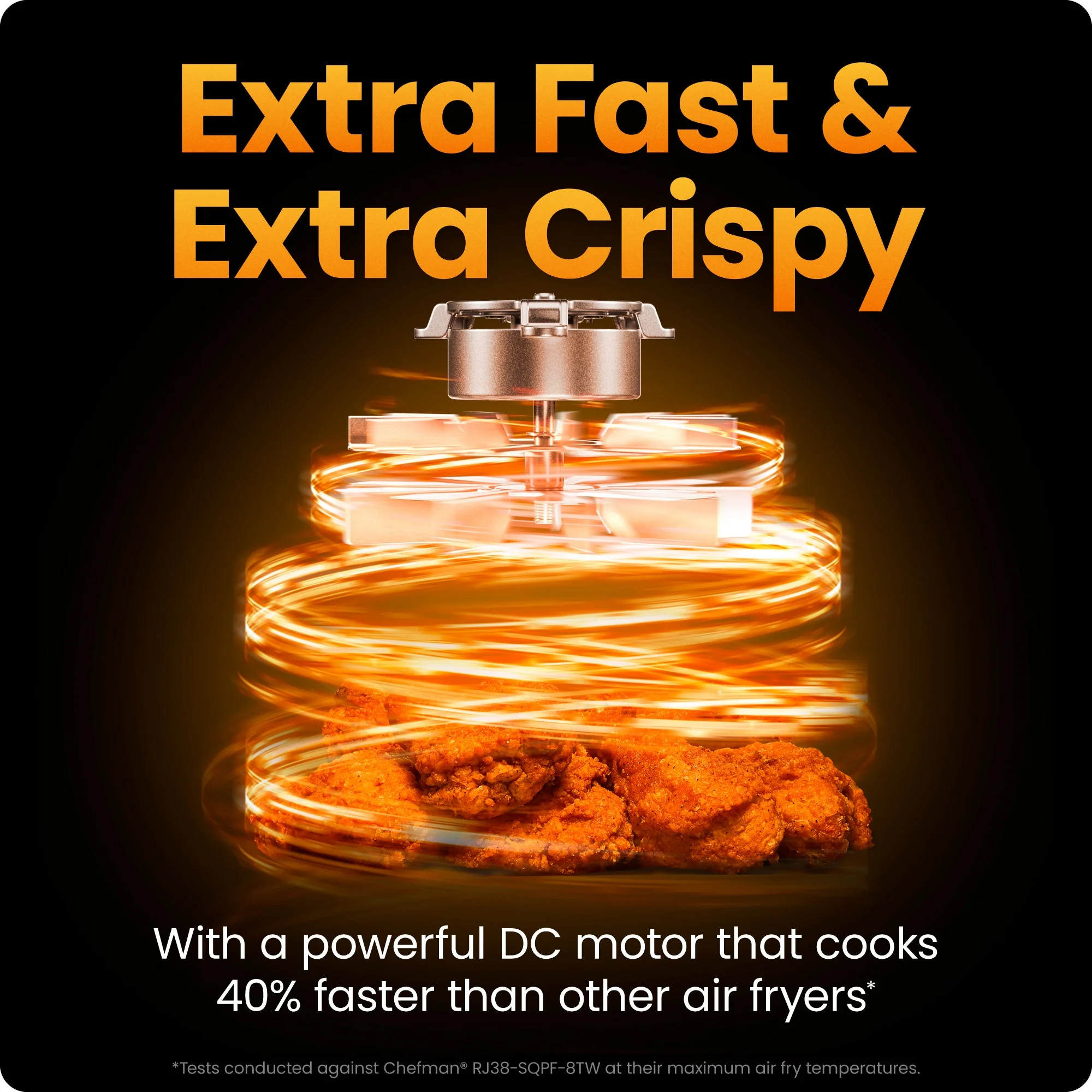 9 Qt. TurboFry Air Fryer - Black