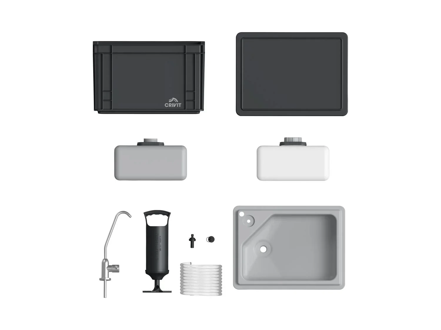 CRIVIT Lavabo mobile, 5 L