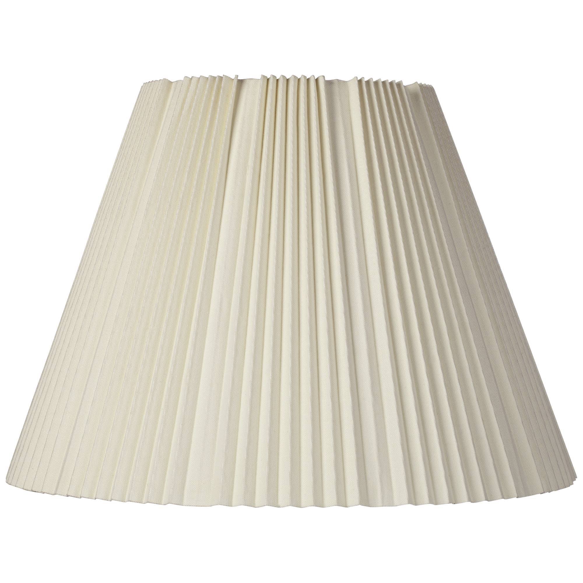 Brentwood Eggshell Pleated Lamp Shade