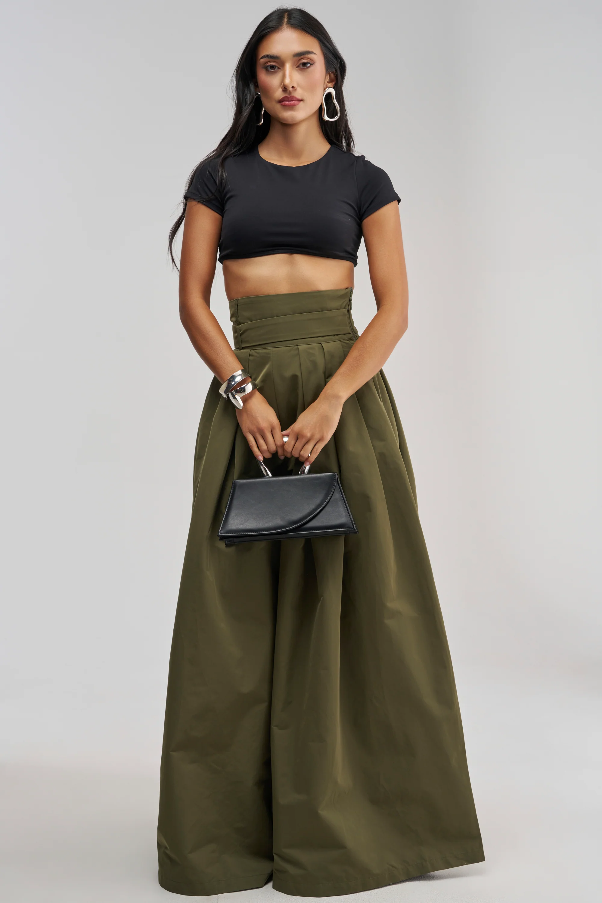 DISCO DOLL TROUSER IN OLIVE - Akira Store