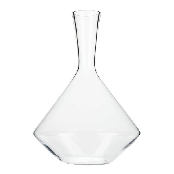 Raye vinklet vinkaraffel i krystall 180 cl