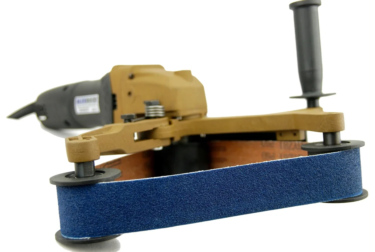 BLUEROCK  40A & 50 Belts Pipe Polisher Belt Sander (Belts fit Metabo) handrail pool fence exhaust stainless boat railing