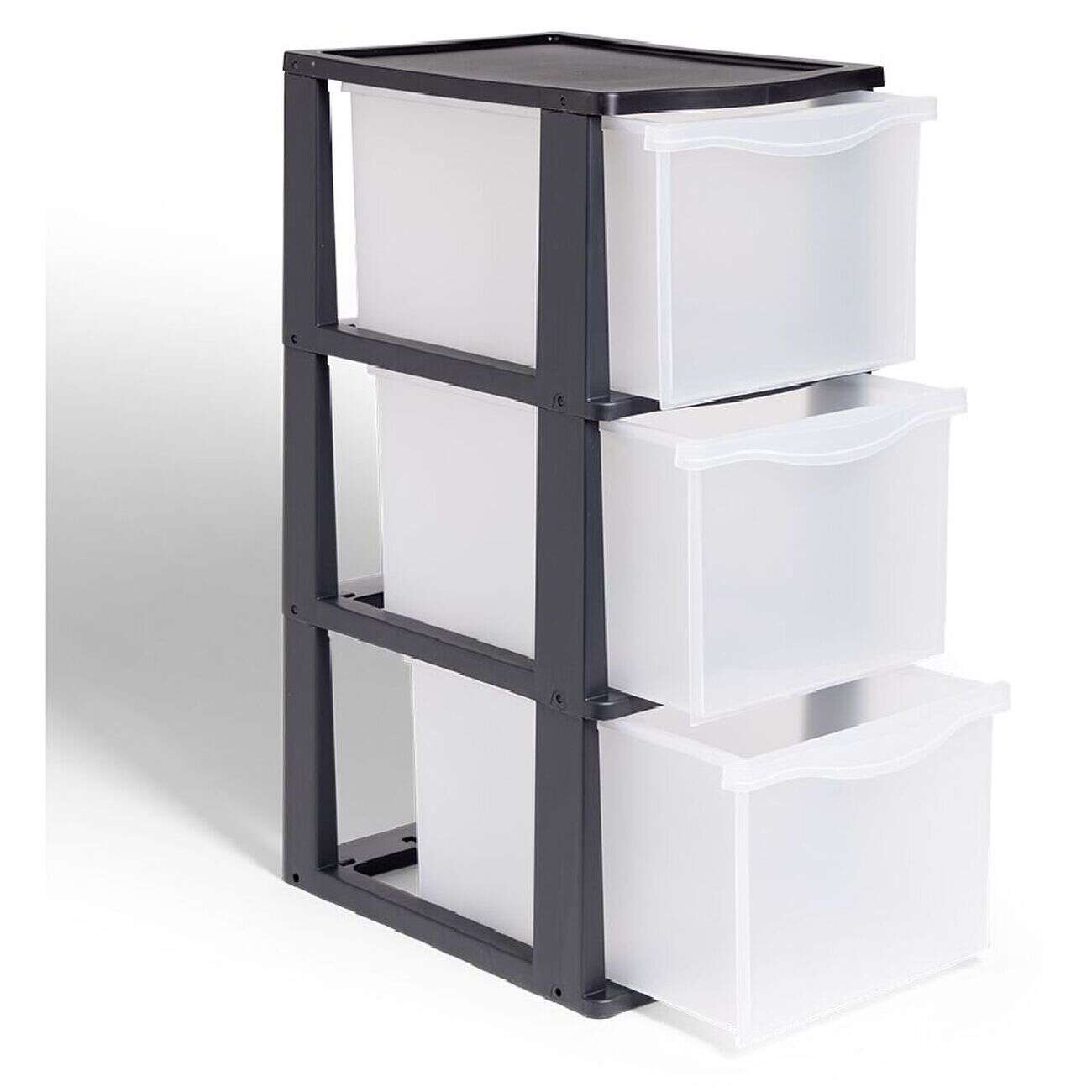 Tour 3 tiroirs 26,8xH63x37cm