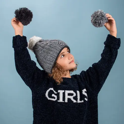 Bonnet Milky Gris mélangé