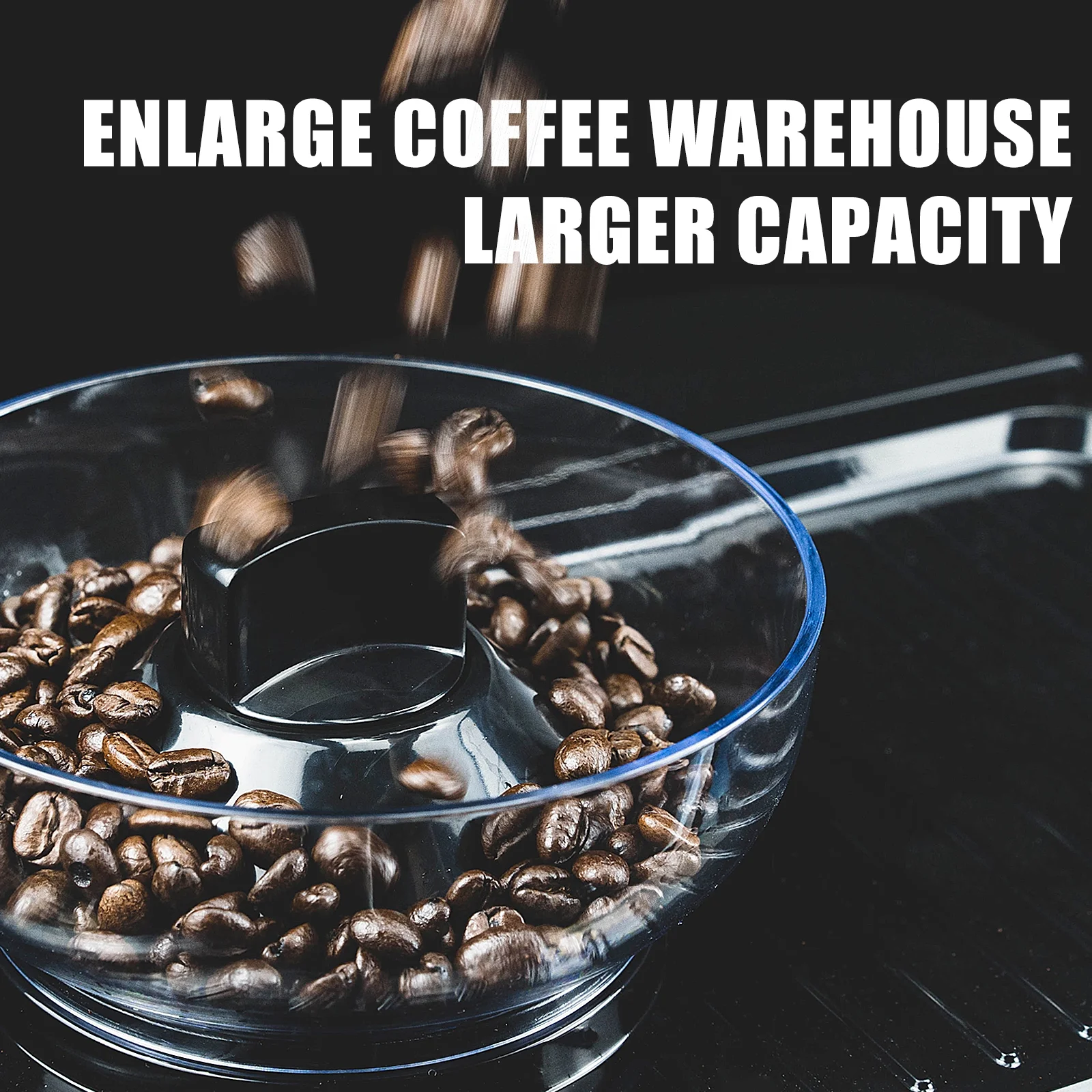 MIROX Espresso Machine 15 Bar, Coffee Maker with Milk Frother Steam Wand, Built - in Bean Grinder, Combo Cappuccino Machine with 70 oz Removable Water Tank (ABS High - Strength Plastic Shell)