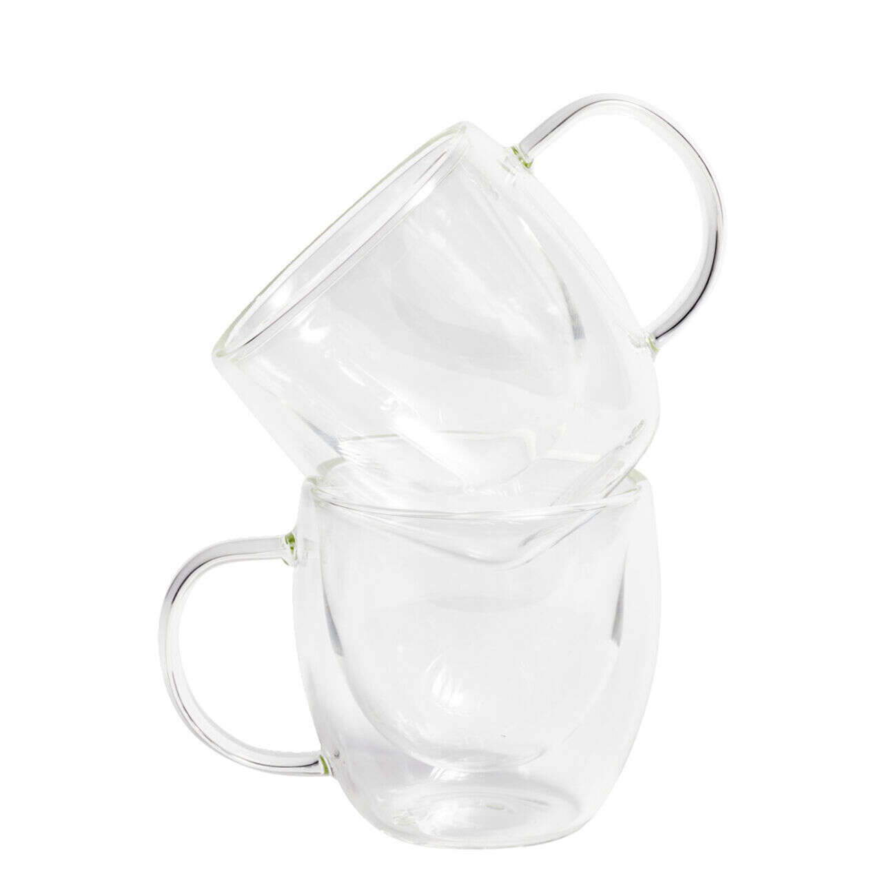 Lot de 2 tasses double paroi 80ml