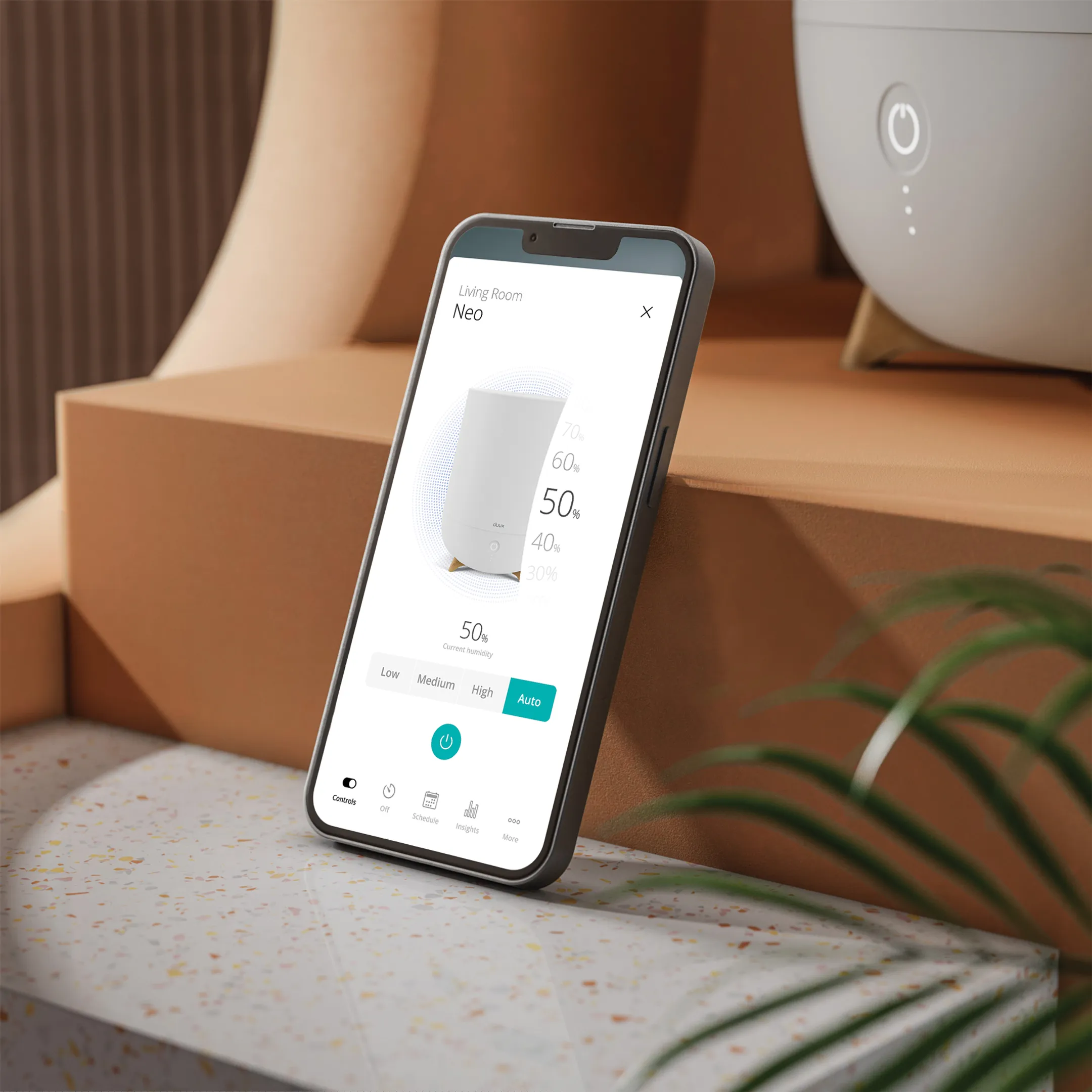 DUUX Luchtbevochtiger Neo Black