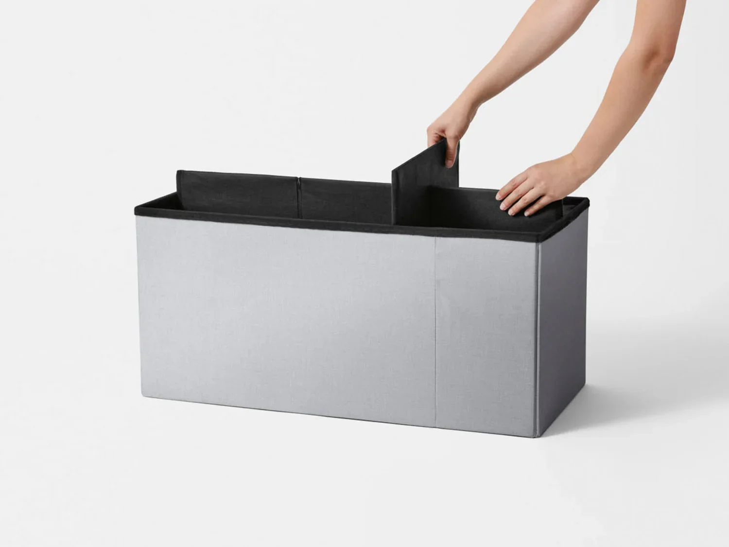 LIVARNO home Banc-coffre de rangement, avec 6 tiroirs