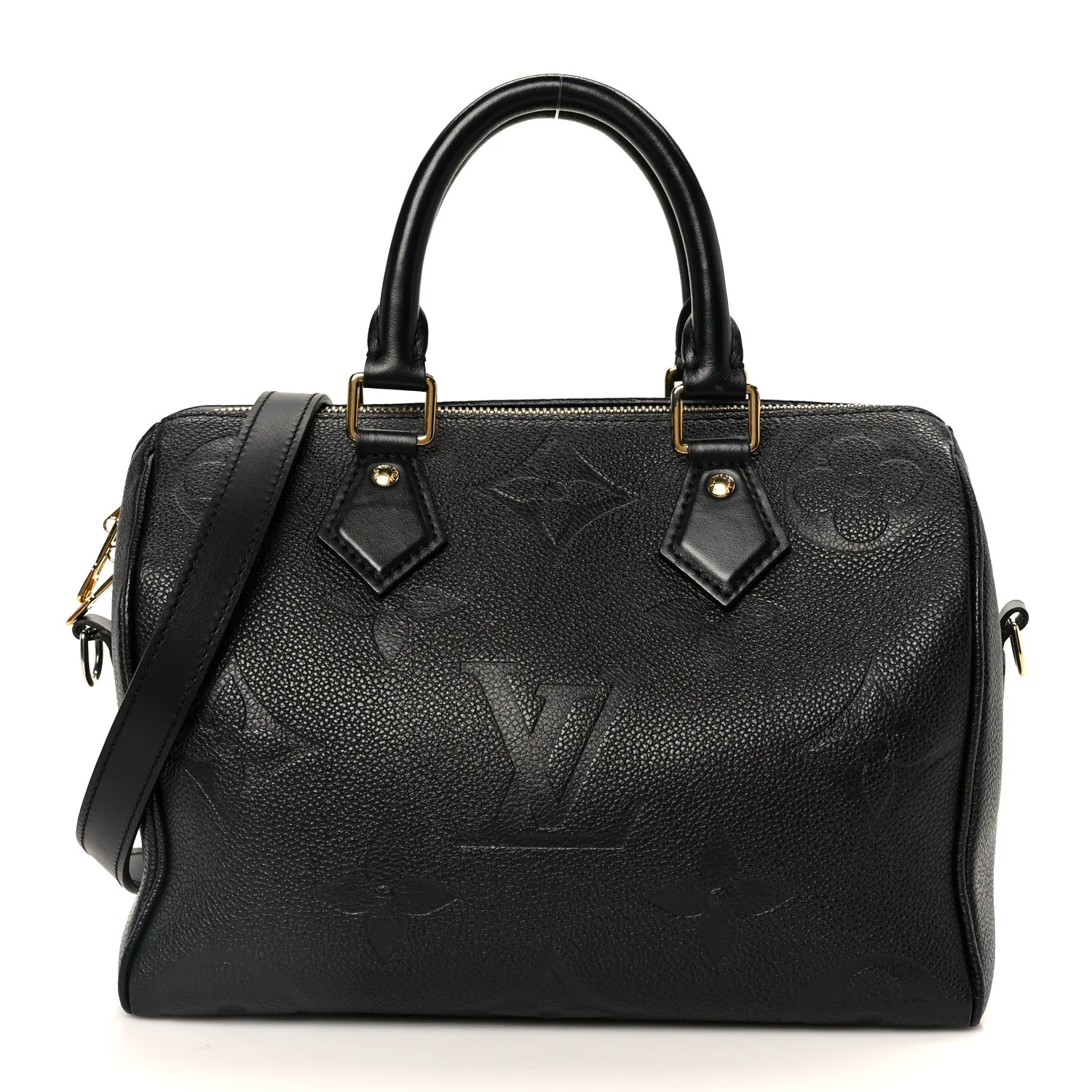Empreinte Monogram Giant Speedy Bandouliere 25 Black