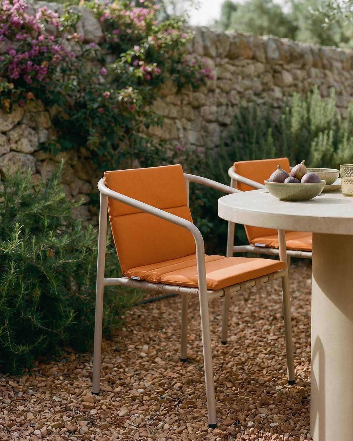 Vinke - Silla de Exterior de Aluminio y Tela Vinke