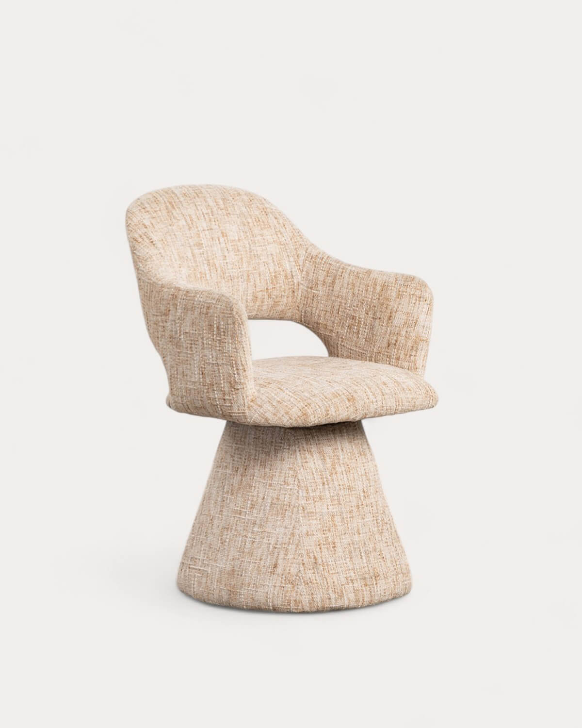 Newen - Silla de Comedor de Tela y Metal Newen