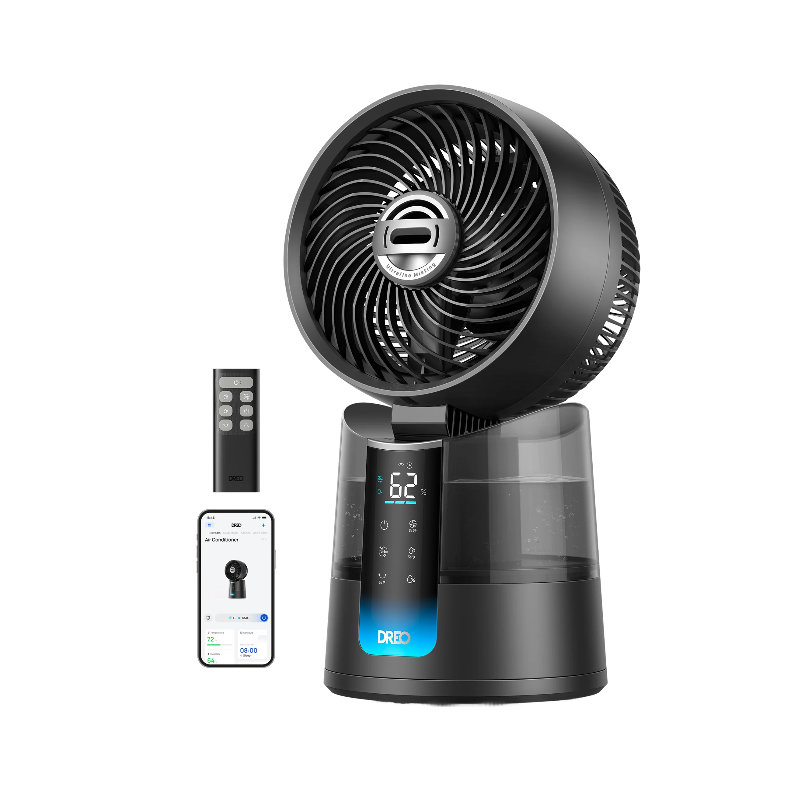 TurboCool Misting Fan 516S