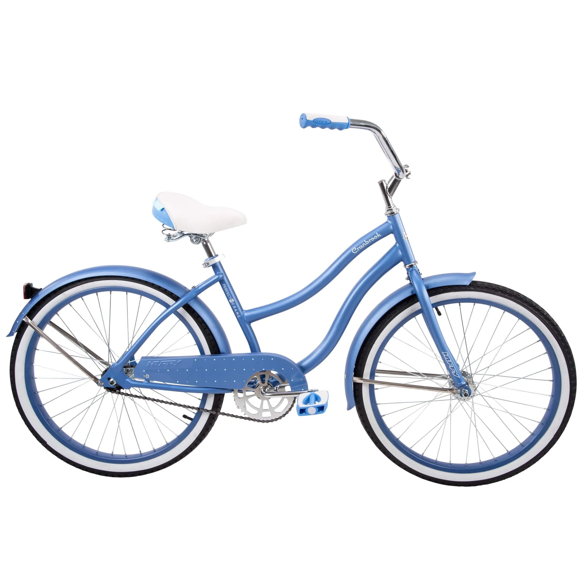 24" Cranbrook Girls' Cruiser Bike with Perfect Fit Frame, Ages 12+ Years, Periwinkle - Image 5
