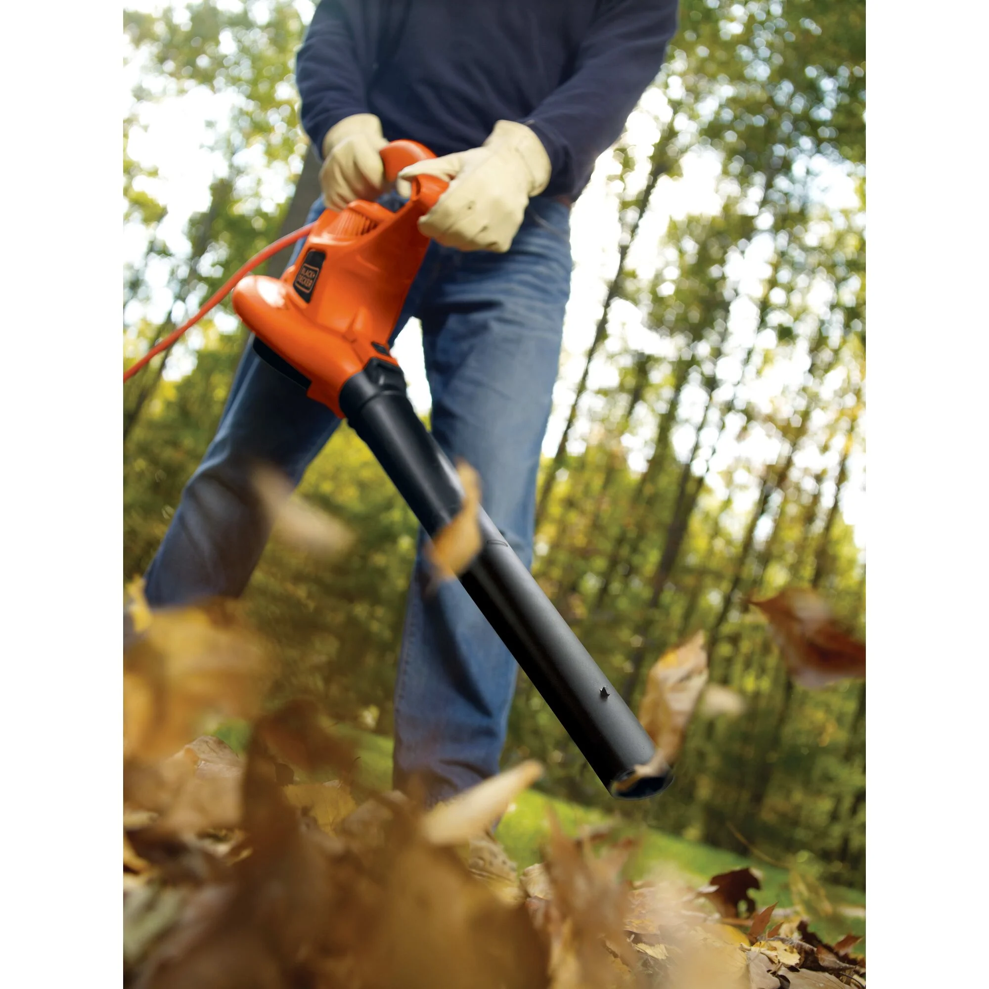 BLACK+DECKER 12 Amp 3in1 Electric Blower Vacuum Mulcher, (BV3600)