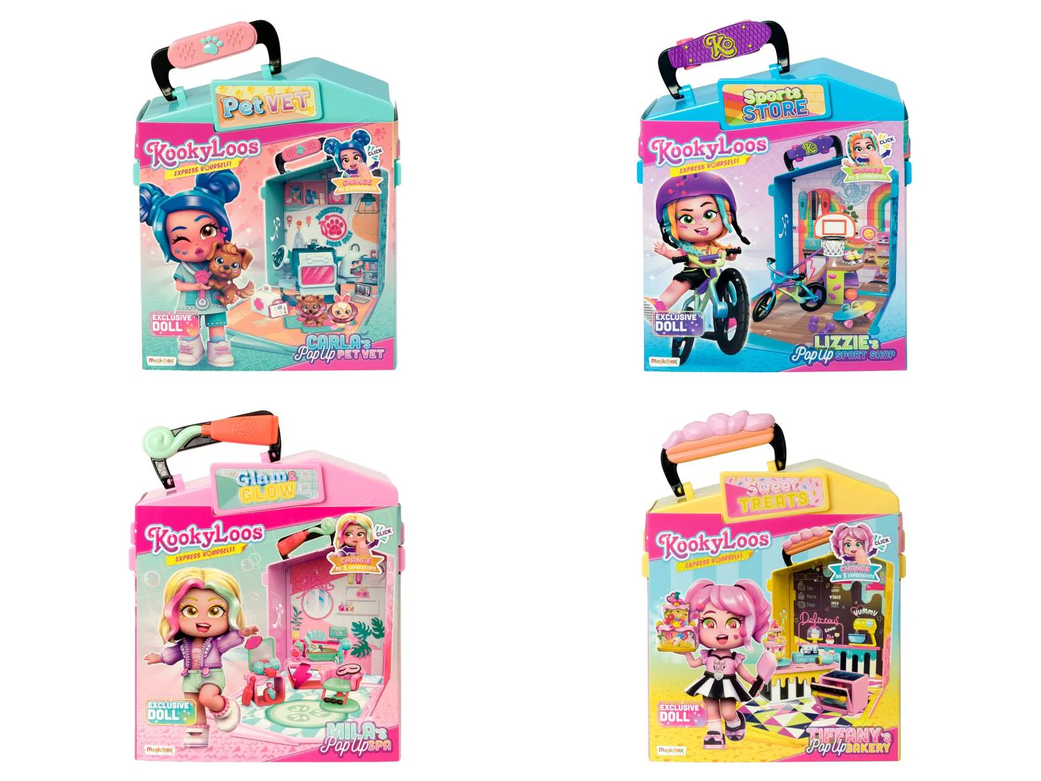 Kookyloos Poupe pop-up