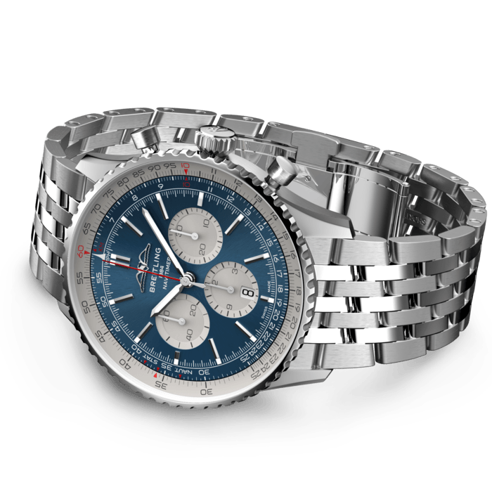[Super Clone]Breitling AB0137211C1A1 Navitimer B01 Blue Dial - Νew