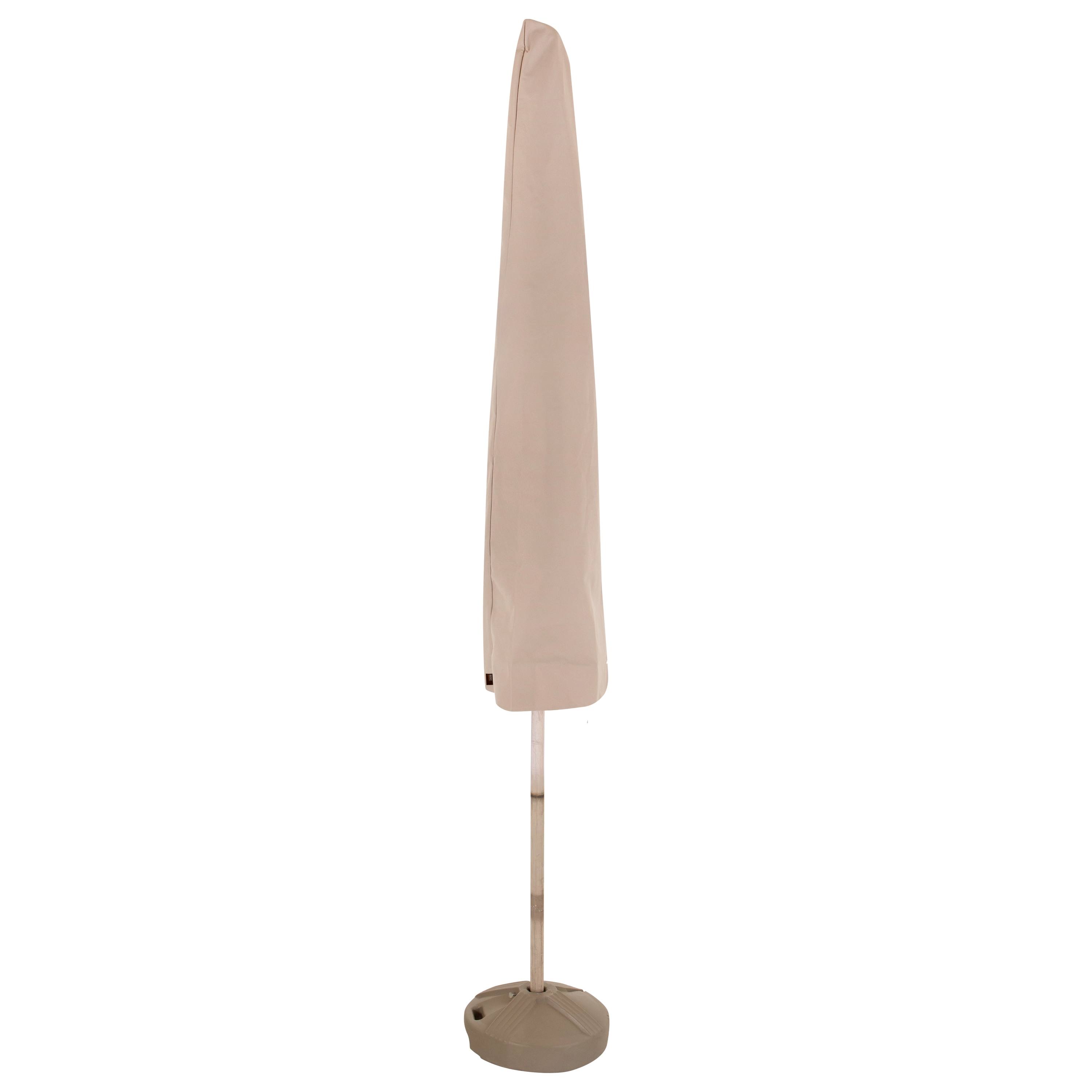 Modern Leisure 2927 Chalet Patio and Market Umbrella, Outdoor Cover (11 D x 73 H inches) Water-Resistant, Beige