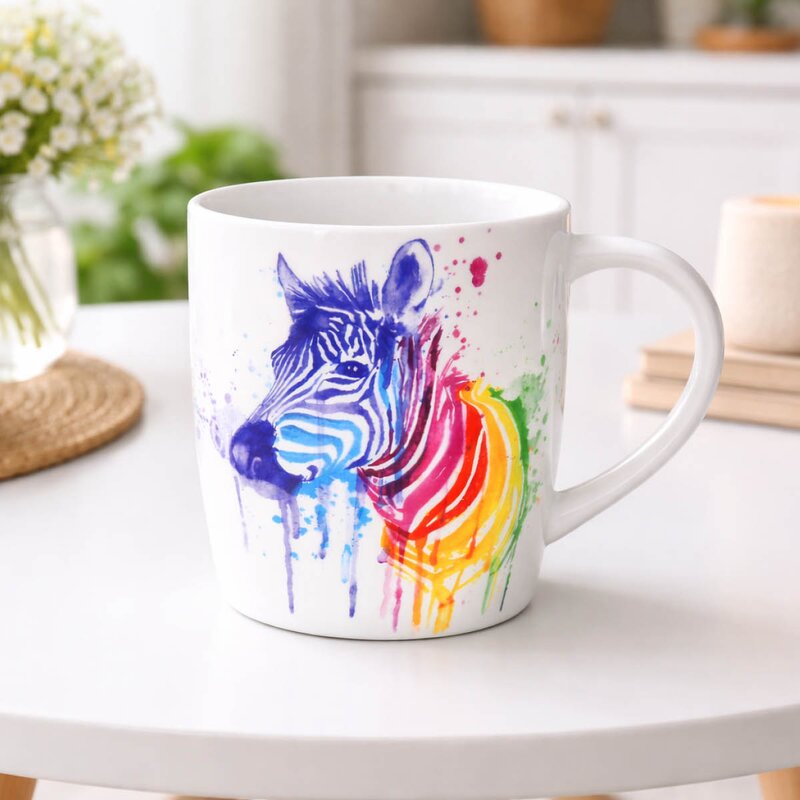 Watercoloured krus 40 cl Sebra