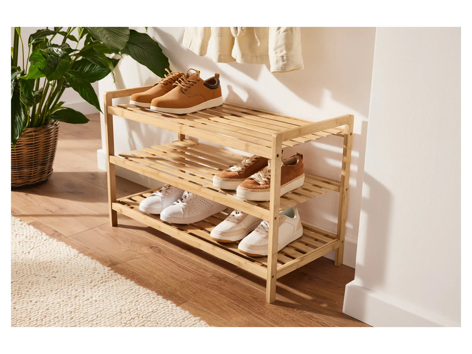 LIVARNO home tagre  chaussures en bambou