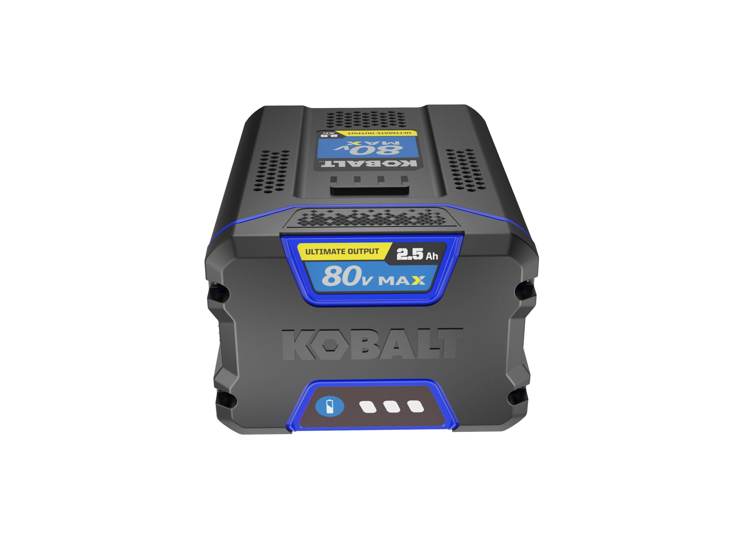 Kobalt 80-Volt 2.5-Amp Hours Rechargeable Lithium Ion Cordless Power Equipment Battery KB 2580-06-Instock