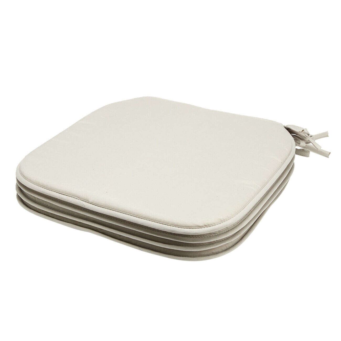 Galette de chaise carrée 38x38cm 4 pièces (4 modèles)