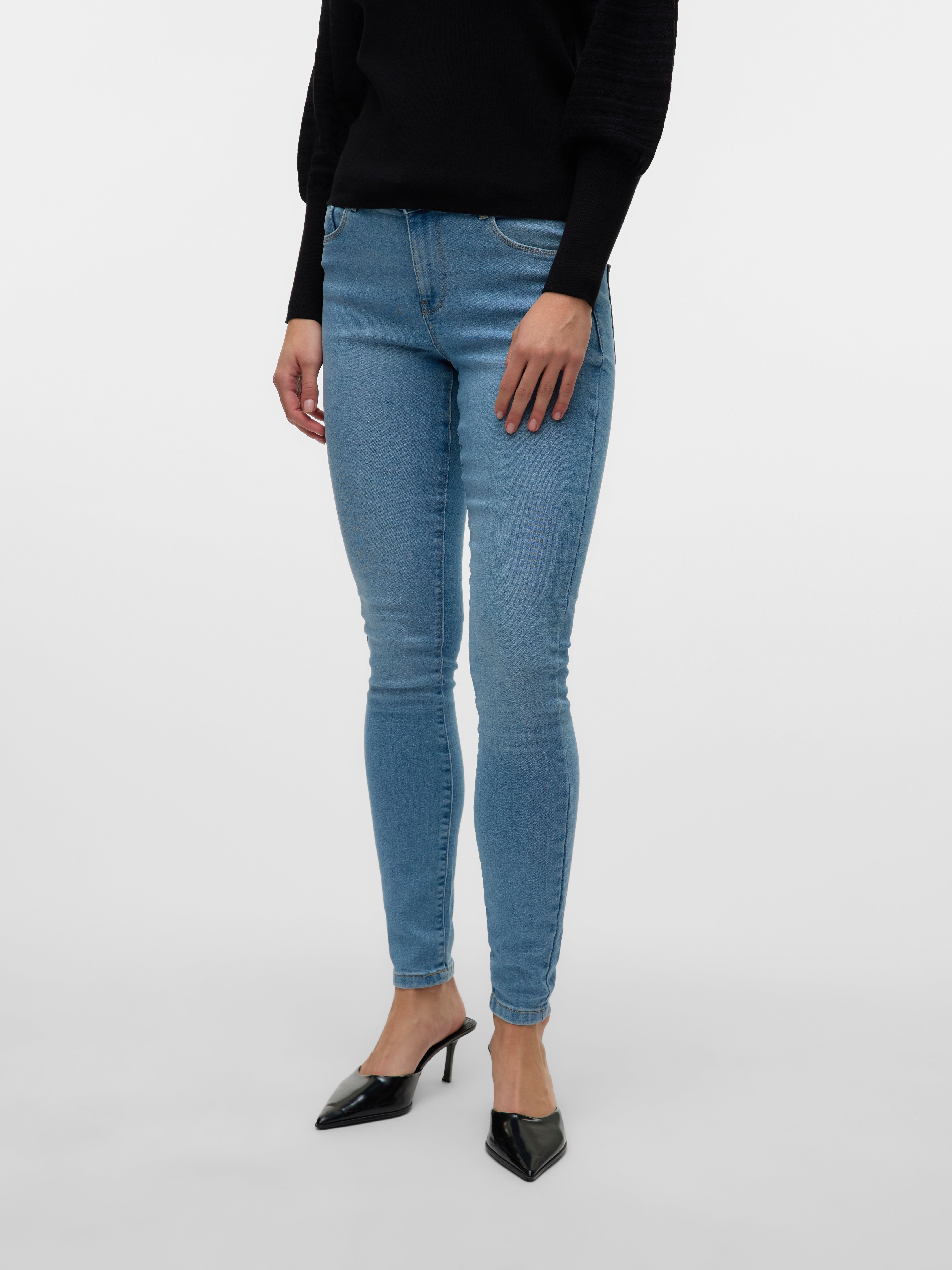 VERO MODA® VMELLY Mid rise Skinny Fit Jeans
