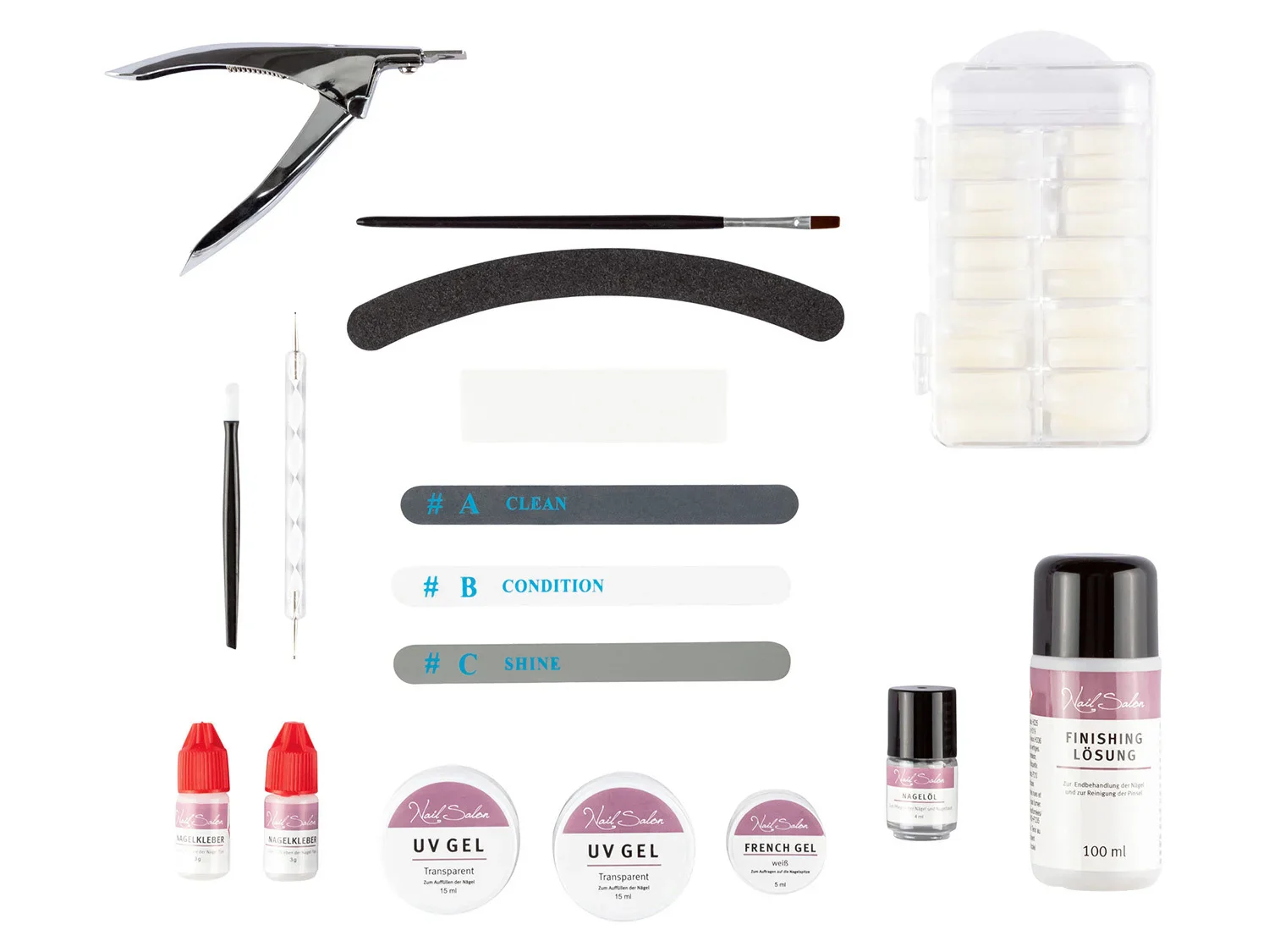 SILVERCREST Set de manucure avec sche-ongles