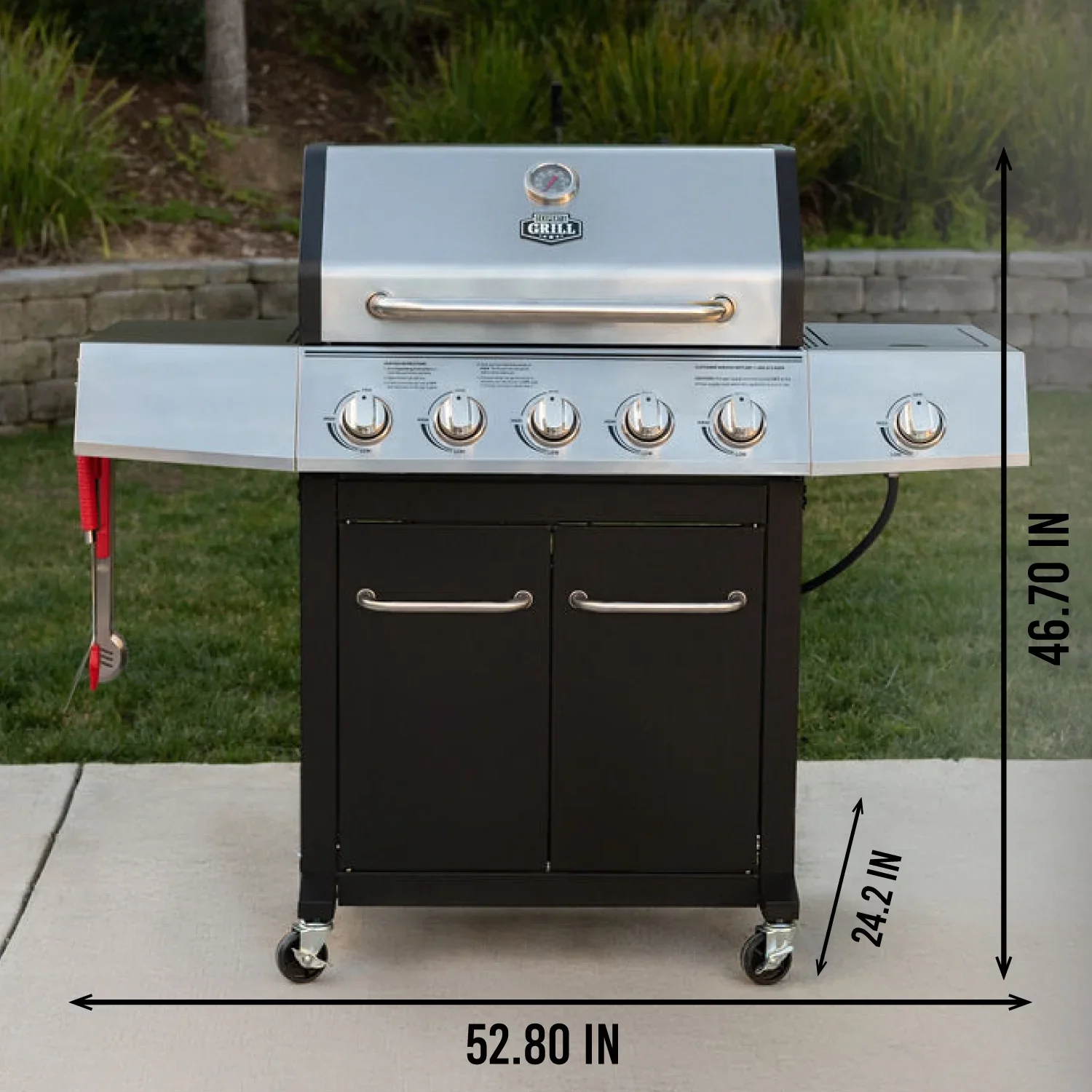 5 BURNER GRILL