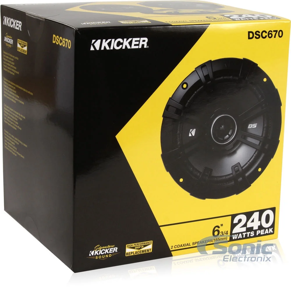(2) 43DSC6704 6.75" Car Speakers + (2) 43DSC69304 6x9 Speakers - Image 7