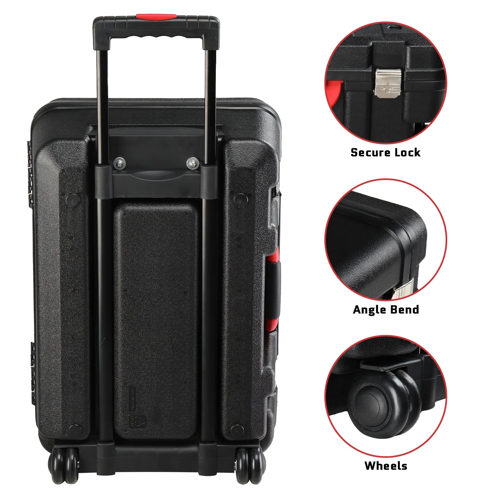 799 Pieces Professional Mechanics Hand Tool Set, Mobile Tool box on Wheels W/Ratchets&Socket, Screwdriver, Tongs, 4-layer Tool Case & Tool Kit, Silver