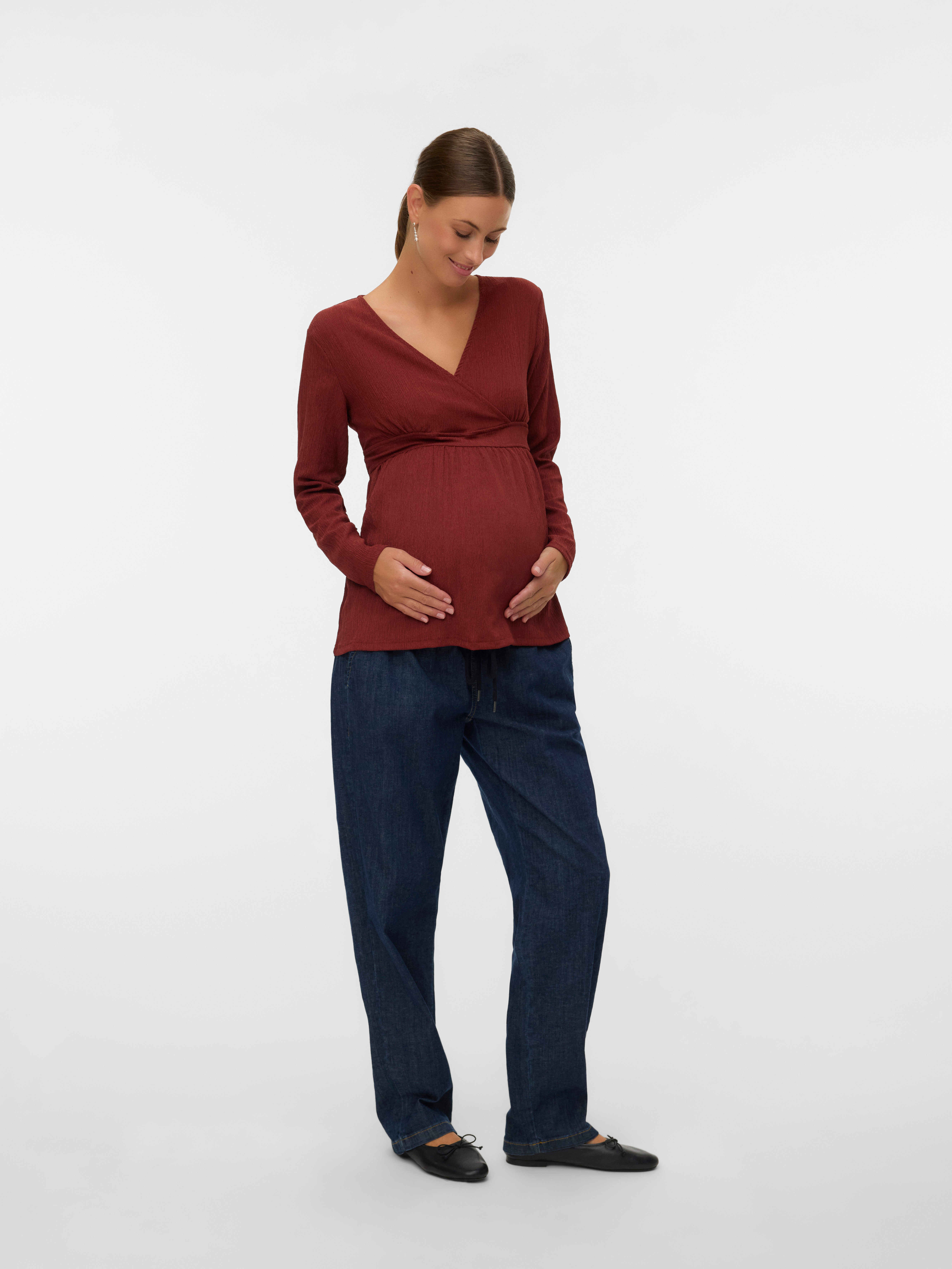 VERO MODA® Regular Fit V-Neck Top