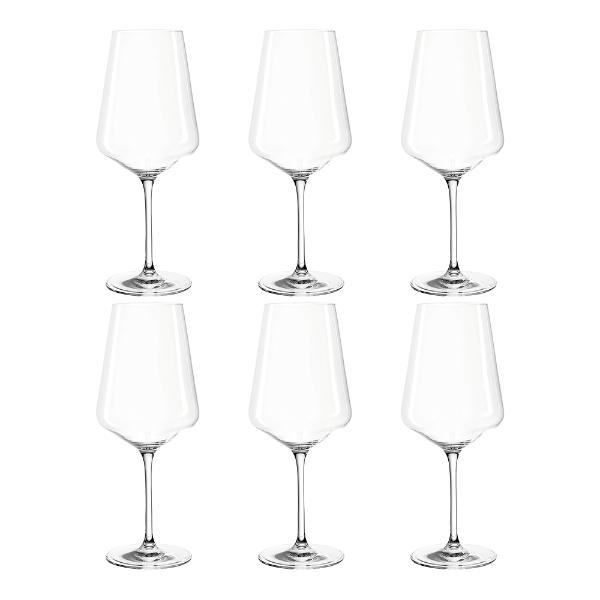 Puccini rødvinsglass 75 cl 6 stk