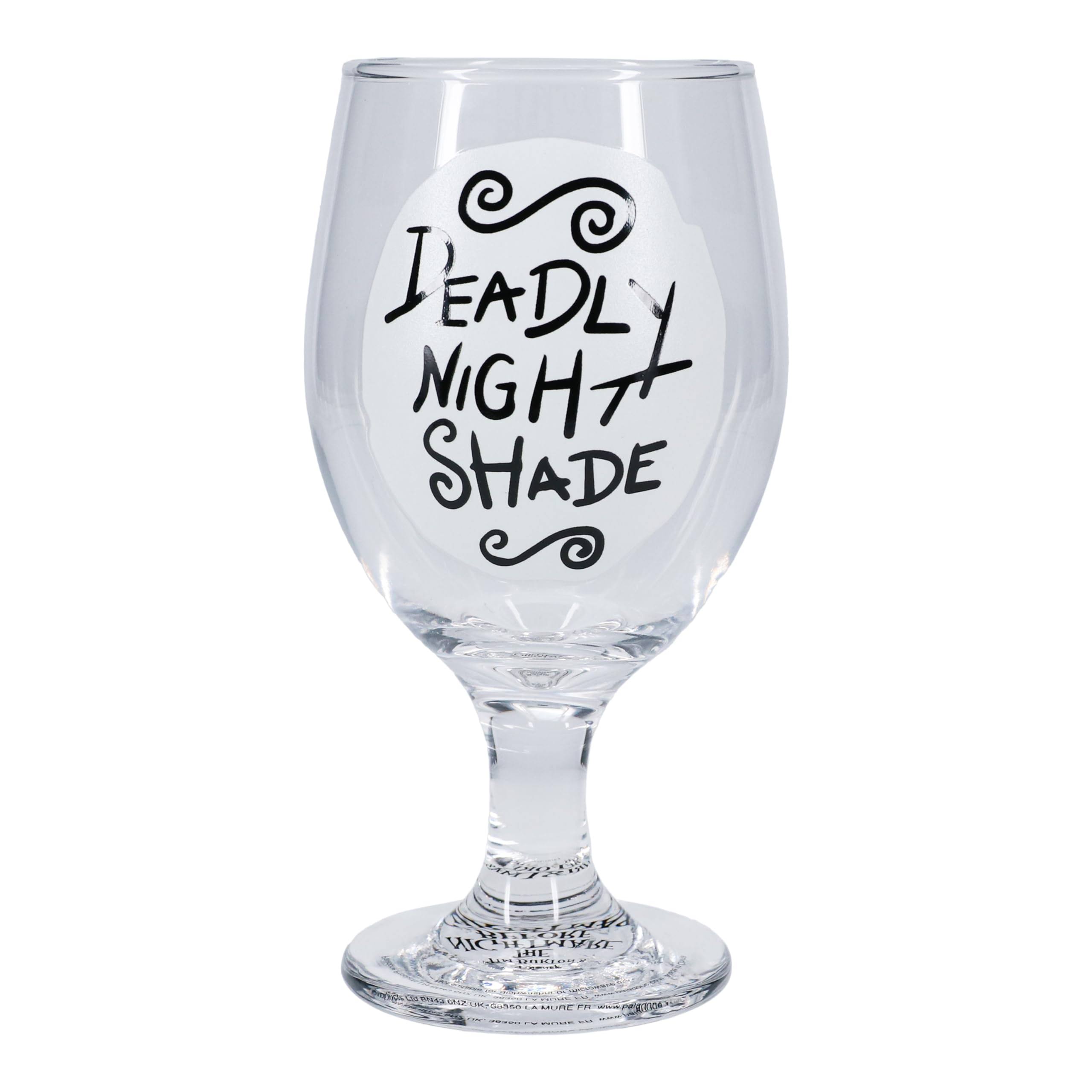 Nightmare Before Christmas Glow in The Dark Glass