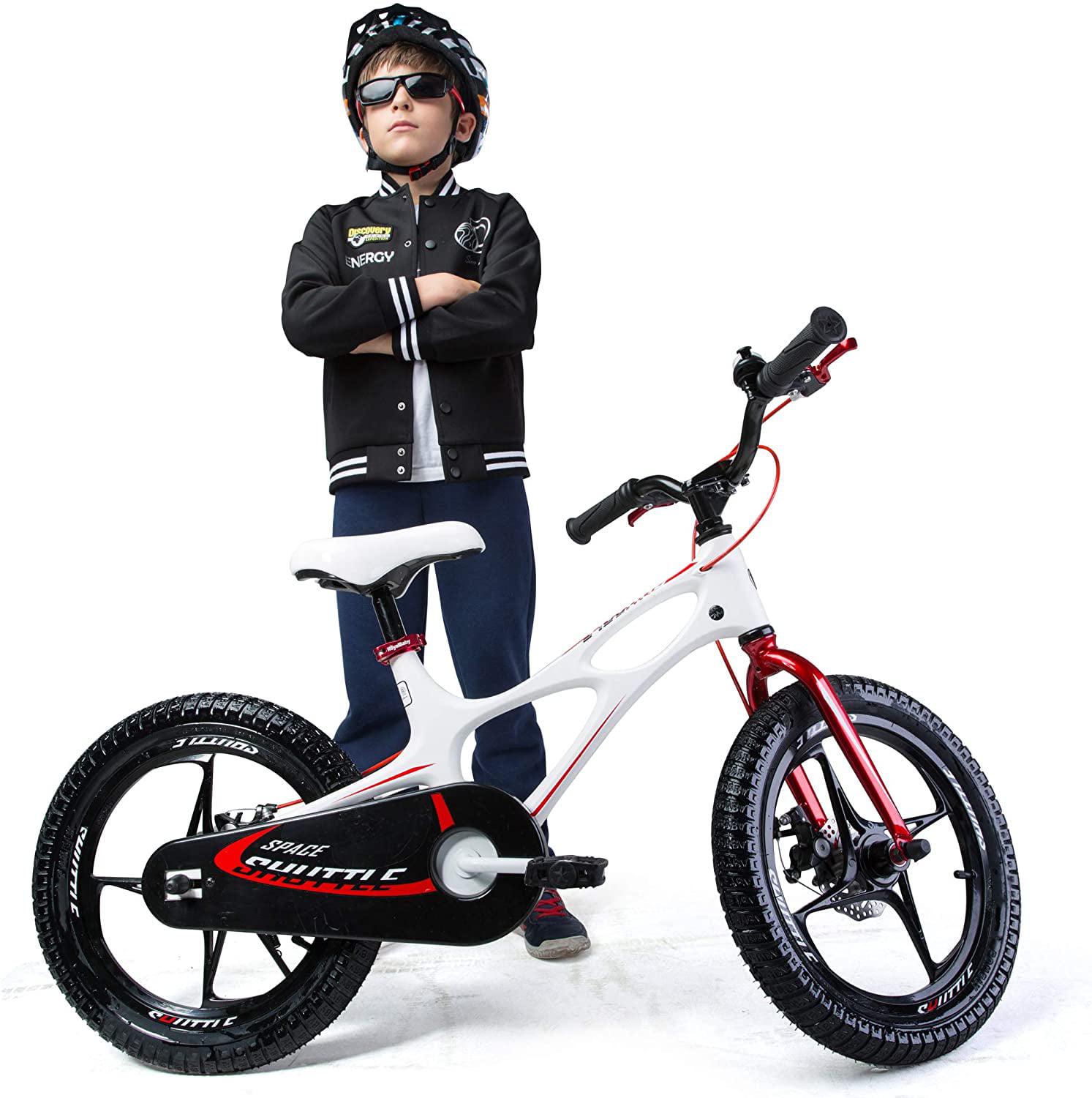Royalbaby 18 in Magnesium Space Shuttle Kid - S Bike. White