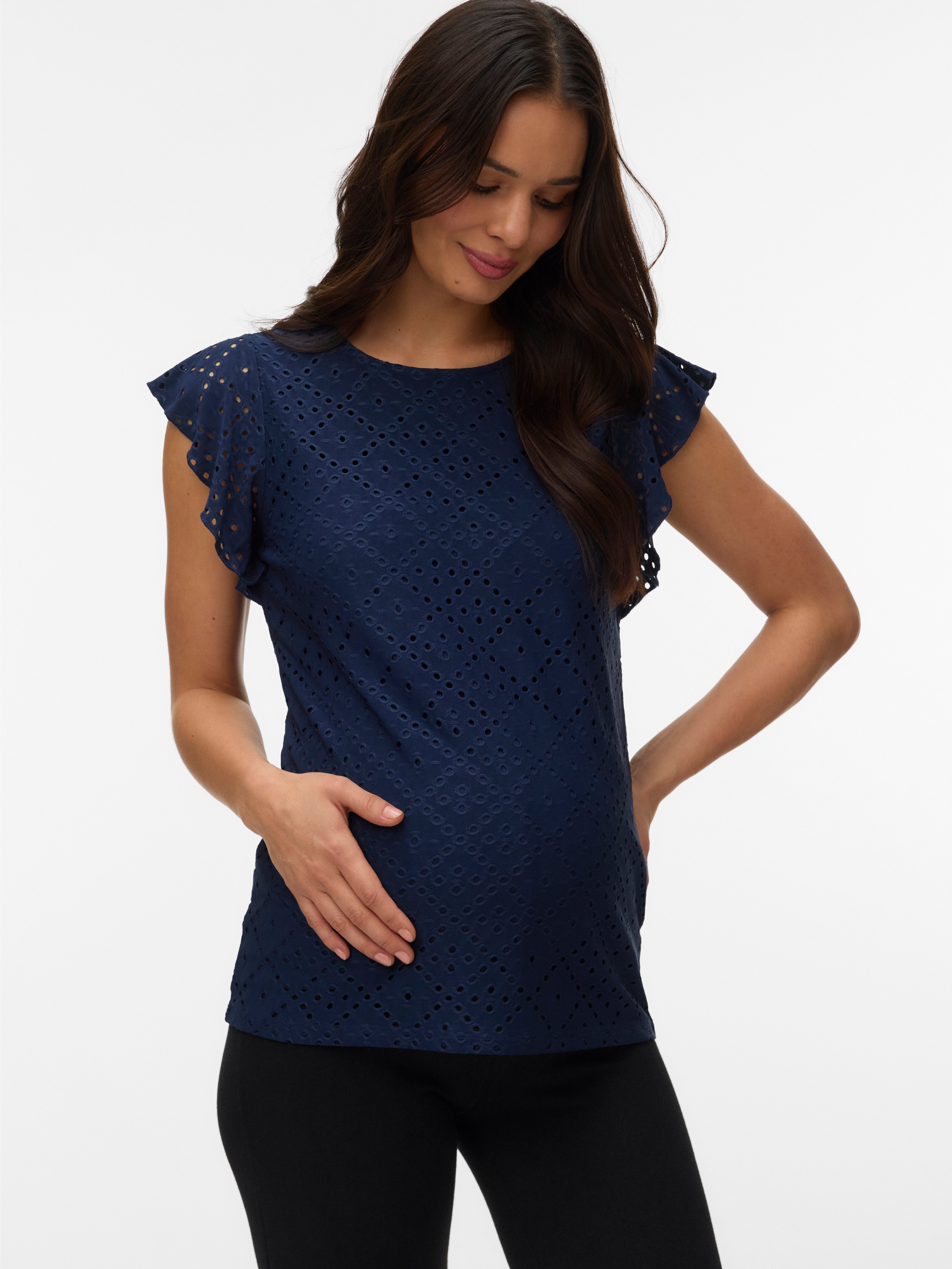 VERO MODA® Loose Fit Round Neck Top