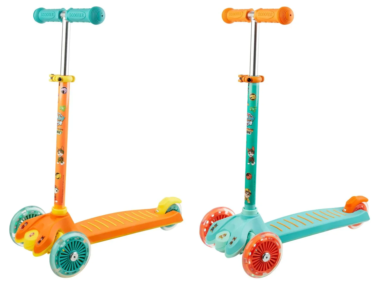 Trottinette  trois roues LED