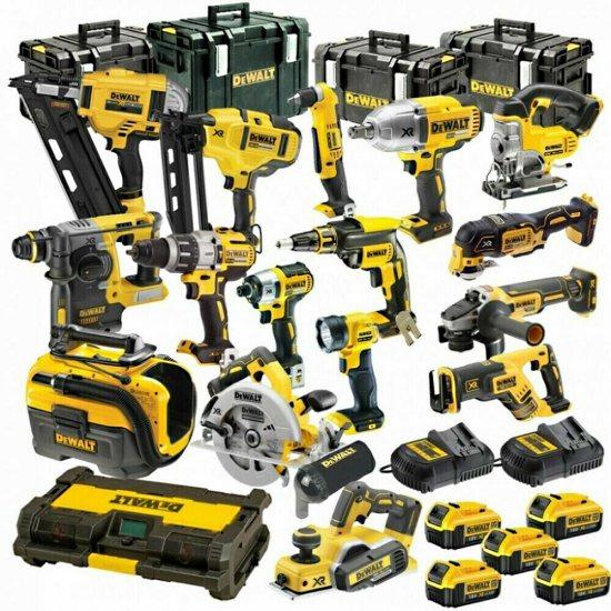 2023 DEWALT 20 VOLT MAX LITHIUM ION MEILLEUR KIT COMBO SANS FIL (24 OUTILS)