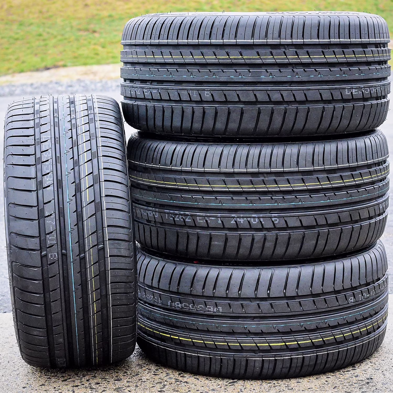Set of 4 (FOUR)Cosmo Muchomacho 235/45R18 ZR 98Y XL A/S High Performance All-Season Tire