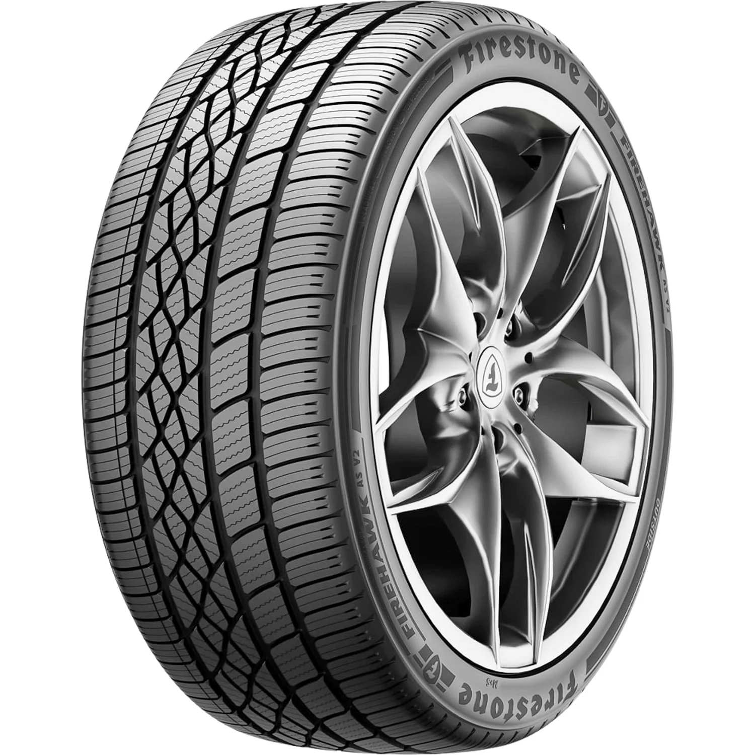 Set of 4 (FOUR) Firehawk AS V2 235/40R19 96V XL A/S Performance Tires Fits: 2014-20 Ford Fusion Titanium, 2018 Honda Accord EX-L - Image 5