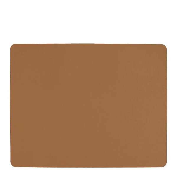 Bordbrikke i silikon 42x33 cm mocca