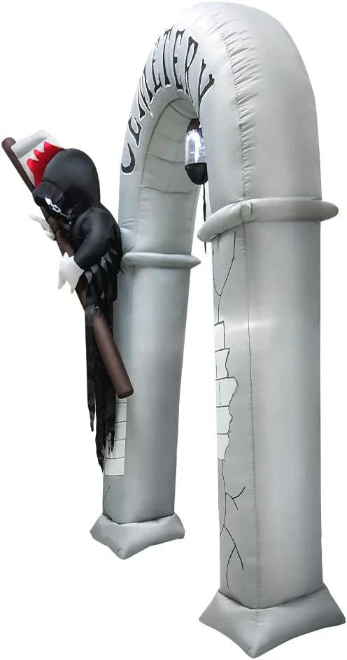 Halloween Inflatable Grim Reaper's Arch, 7.8 ft.