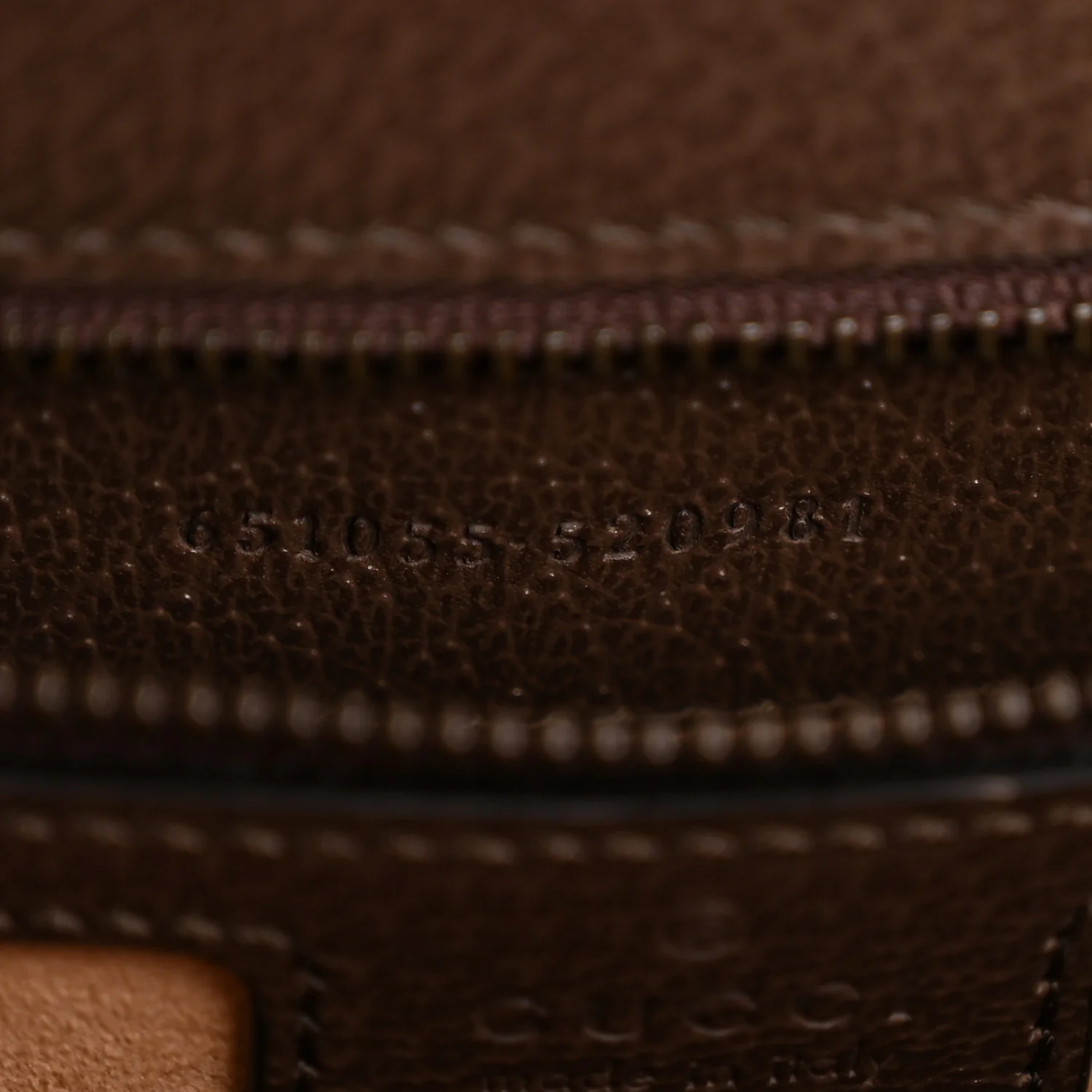 GG Supreme Monogram Textured Dollar Calfskin Web Small Ophidia Padlock Top Handle Bag Beige Ebony New Acero