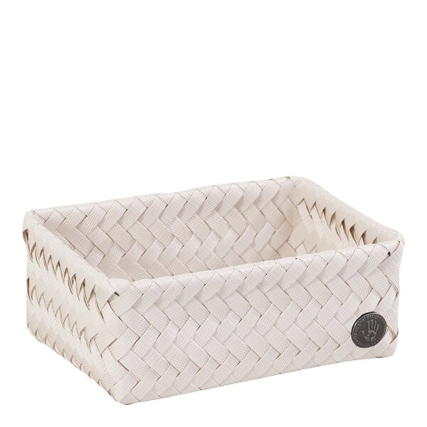 Fit liten oppbevaringskurv 18x12x7 cm champagne