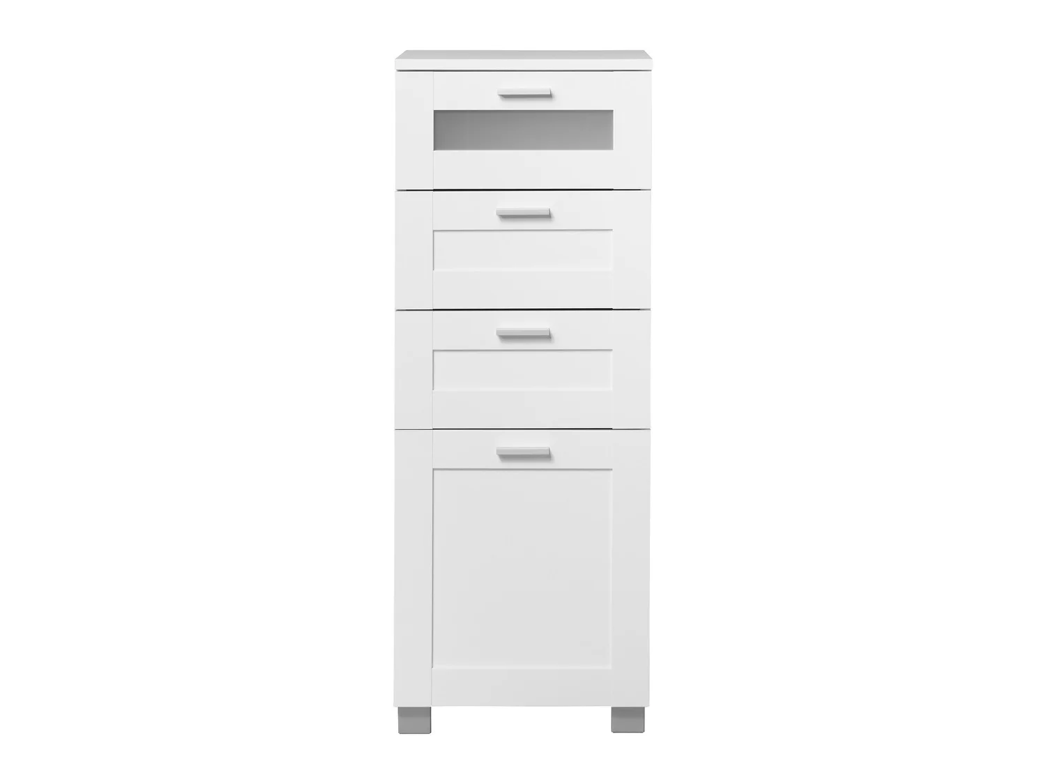 LIVARNO home Meuble de salle de bains Basel, 37 x 97,9 x 34,8 cm, blanc