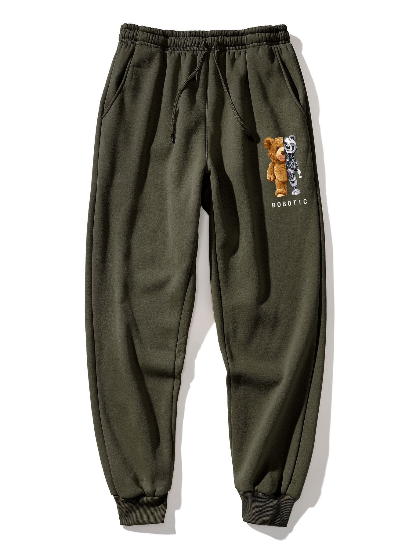 Pantalon de jogging imprimé ours robot