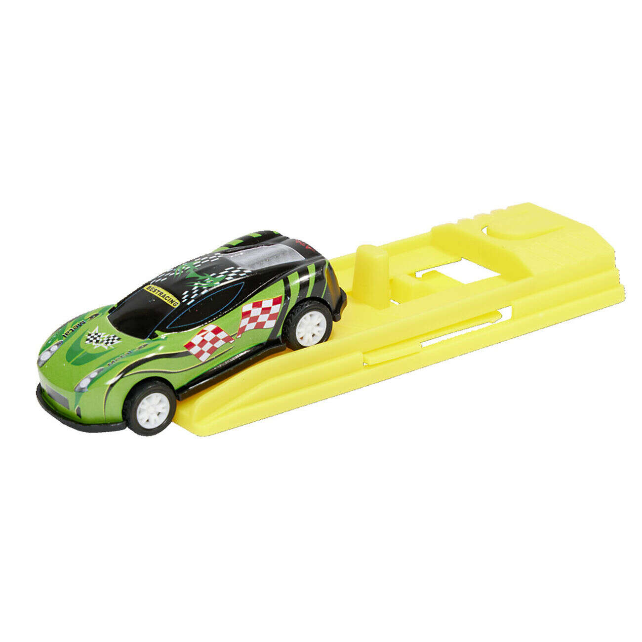 Lanceur avec voiture de course - 4 modèles