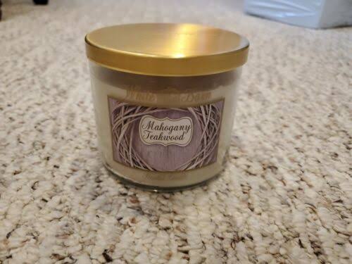 Bath & Body Works 3-Wick Candle in Mahogany Teakwood High Intensity