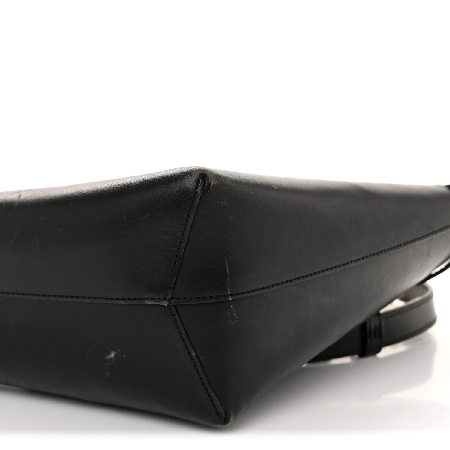 Calfskin Lady Bag Black Flamma